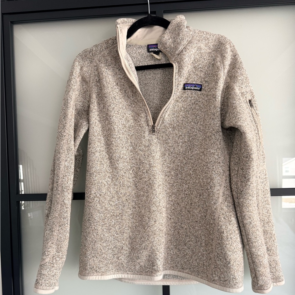 Patagonia Women's Beige Cowl Neck Sweater